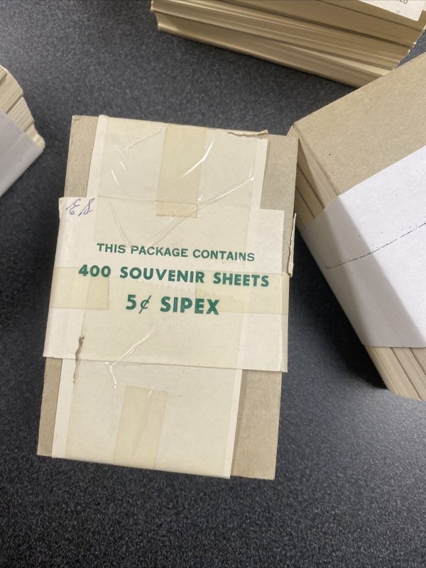 1311 5cent Sipex souviner sheets pack of 400 MNH 