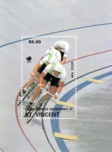 Union Island Seoul Olympics 1988 SS Cycling MNH VF