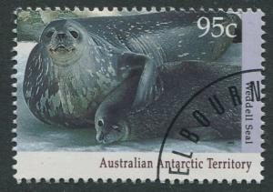 ANTARCTIC WILDLIFE SERIES I 1992 - 95c WEDDELL SEAL CTO/FULL GUM