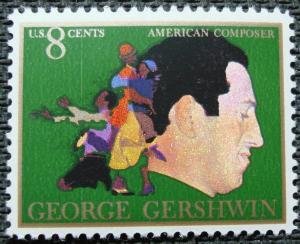 SCOTT  1484  GEORGE GERSHWIN  8¢  SINGLE  MINT NEVER HINGED