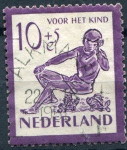 Netherlands Sc# B222 used