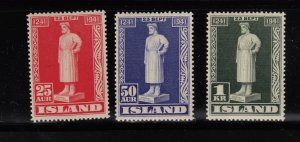 Iceland 237-239 MH