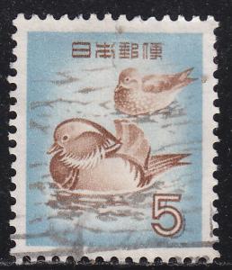 Japan 611 Mandarin Ducks 1955