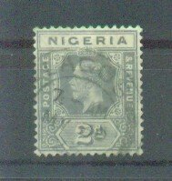 Nigeria sc# 21a (2) used cat value $8.00