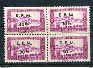 Algeria Â 1943 Sc 82 note Ovprt E.F.M. 30frs MNH  12539