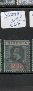 NIGERIA  (P0309BB)  KGV   2/6   SG 27A     VFU 