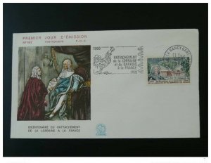history king Stanislaw of Poland diplomacy FDC 1966