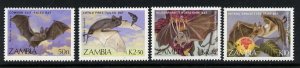 Zambia 466-9 MNH Bats