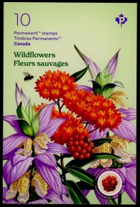 Canada 3417a Booklet MNH Wildflowers