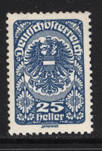 Austria 1919  Scott #209 MLH