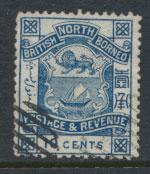 North Borneo  SG 44b dull blue   Used   please see scans & details