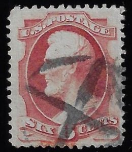 Scott #148 - $95.00 – VF/XF-used – Neat NYFM cancellation. Outstanding example.