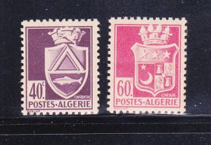 Algeria 138-139 MNH Coats Of Arms