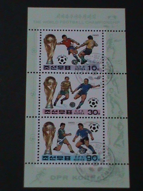 KOREA-1993 SC#3213a WORLD CUP SOCCER CHAMPIONSHIPS-USA-S/S-VF-FANCY CANCEL