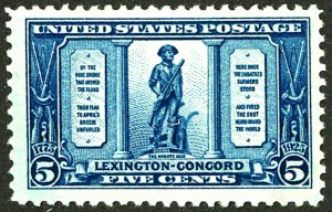 U.S. #619 MINT OG HR