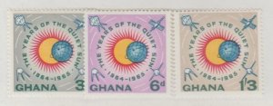 Ghana Scott #186-187-188 Stamps - Mint NH Set