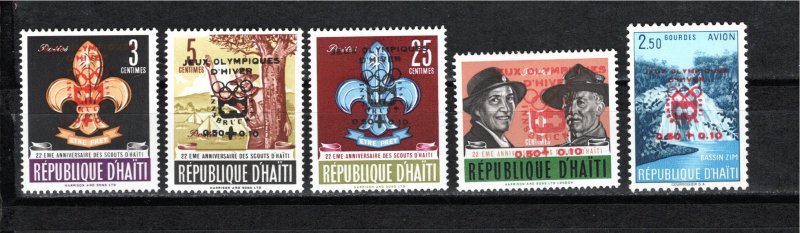 Haiti 1964 MNH Sc B31-4, CB49