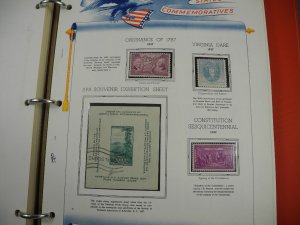 US, Amazing Mint  Stamp Collection in Lindner pages, mounted on White Ace pages