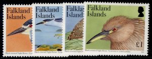 Falkland Islands QEII SG1034-1037, 2006 Night-Heron Set, Nh New Cat-