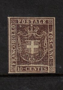 Tuscany #19 (Sassonne #19) Very Fine Mint Full OG Hinged **With Certificate**