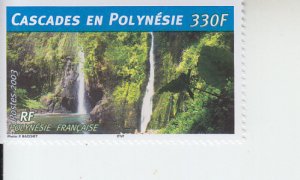 2003 French Polynesia Waterfall  (Scott 844) MNH