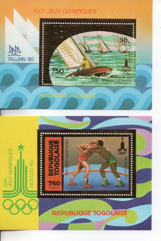 Togo 1980 Moscow Olympics MNH .