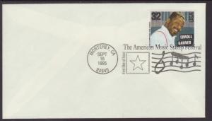 US Erroll Garner 1995 Uncachted Pictorial U/A FDC BIN