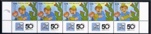 ISRAEL 2010 ISRAELI ANIMATION 5 DIFFERENT  STAMPS