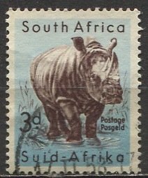 South Africa; 1954: Sc. # 204: Used Single stamp