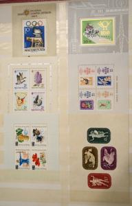 Hungary 33 MNH Souvenir Sheets - Lots of Great Topicals SCV $115