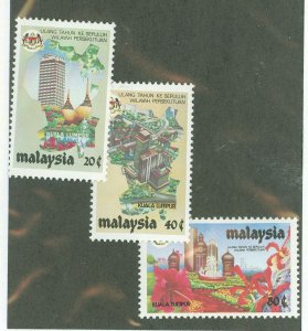 Malaysia #272-4 Unused Single (Complete Set)