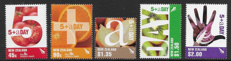 New  Zealand 2076-80  2006  set  5  VF MInt NH