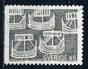 Sweden #810 Single Used