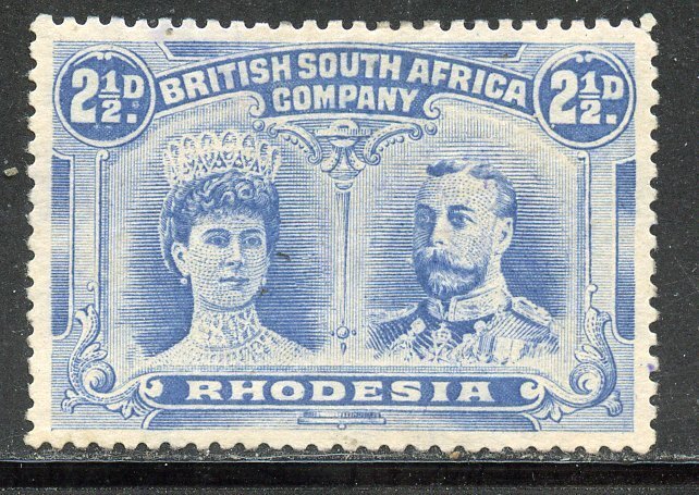 Rhodesia # 104, Mint Hinge. CV $ 27.50