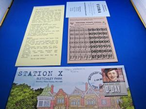 STATION X, BLETCHLEY PARK - FDC - SIGNED BY JEAN VALENTINE