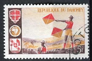 Dahomey 1966: Sc. # 222; O/Used CTO Single Stamp