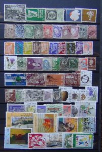 Ireland Range with useful commemorative & definitive issues Used