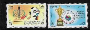 Egypt 1993 Men's junior handball Championship Sc 1541-1542 MNH A2715