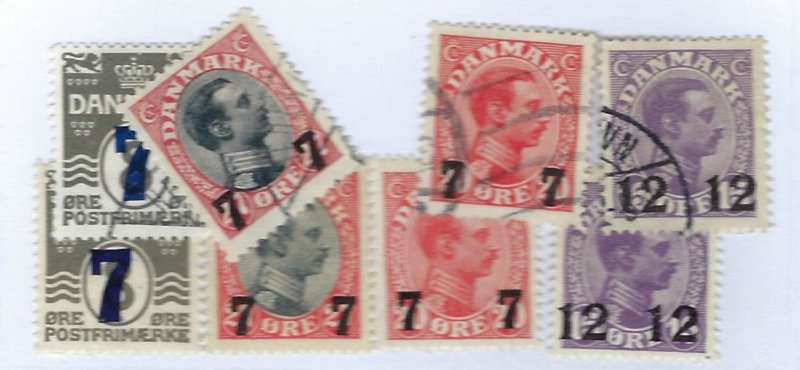Denmark SC#181-184 Mint/Used F-VF...Worth a view!!