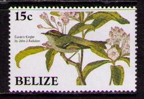 BELIZE Sc# 751 MNH FVF Cuvier's Kinglet Bird