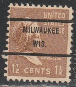 United States / Precancel     805    (O)   Milwaukee