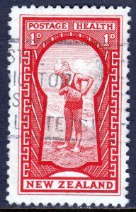 New Zealand - Scott #B8 - Used - SCV $3.25