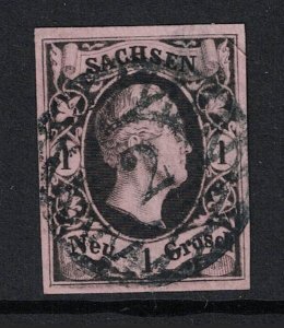 Saxony SC# 5 Used - S19371