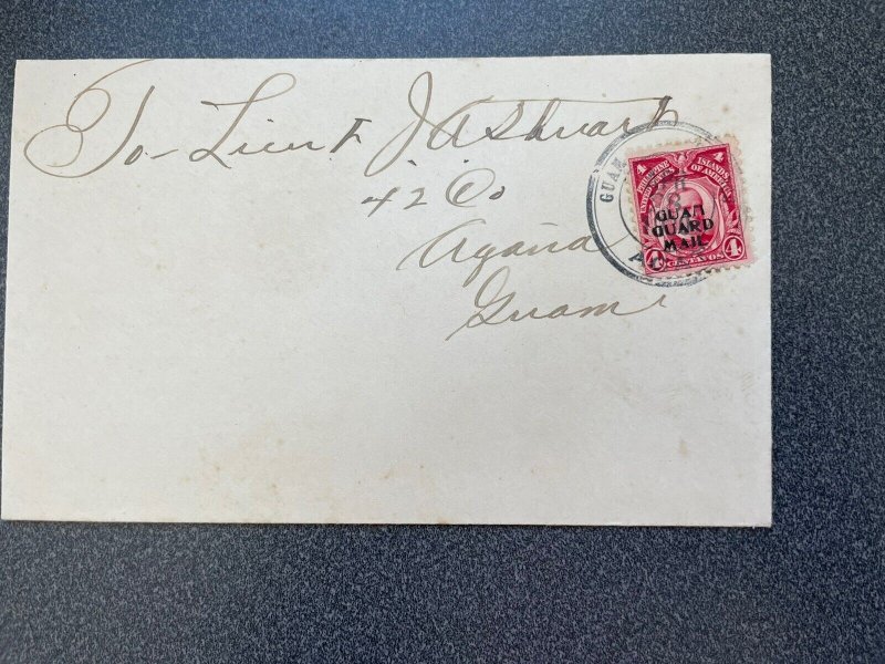 Guam Guard Mail M2 cover April 28, 1930 KSPhilatelics M2GuxSF