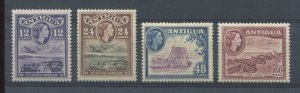 Antigua QEII 1954 12 cents to 60 cents mint o.g. hinged