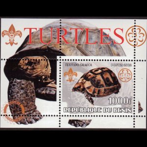 BENIN 2002 - S/S Tortoise NH