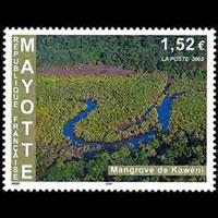 MAYOTTE 2002 - Scott# 176 Kaweni Swamp Set of 1 NH