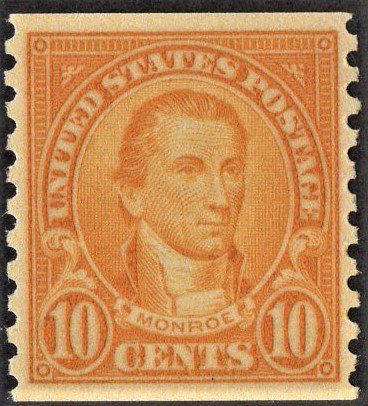 US 603 MNH VF 10 Cent Monroe - Orange