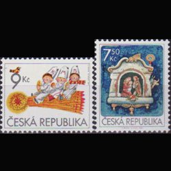 CZECH REP. 2005 - Scott# 3290-1 Christmas Set of 2 NH