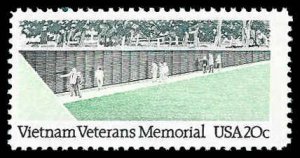 PCBstamps   US #2109 20c Vietnam Memorial, MNH, (25)